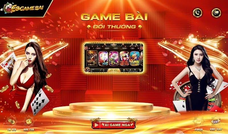 Hướng dẫn tải app 68 Game bài cho PC