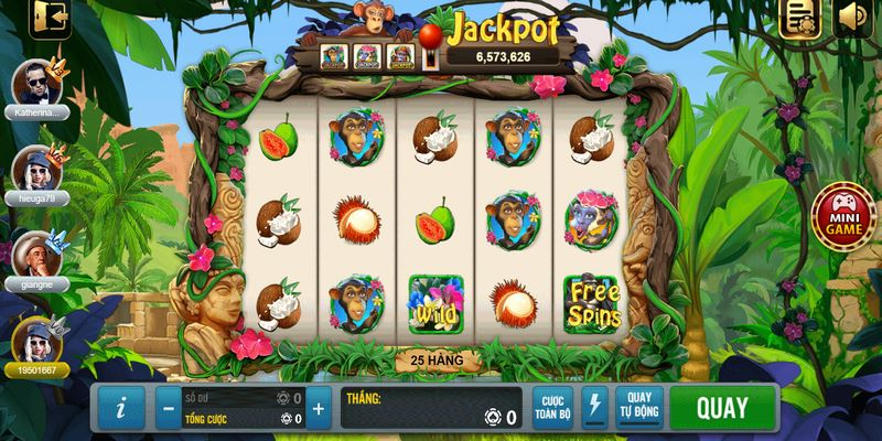 Apes go wild 68 game bài đã tạo nên cơn sốt trong cộng đồng game thủ