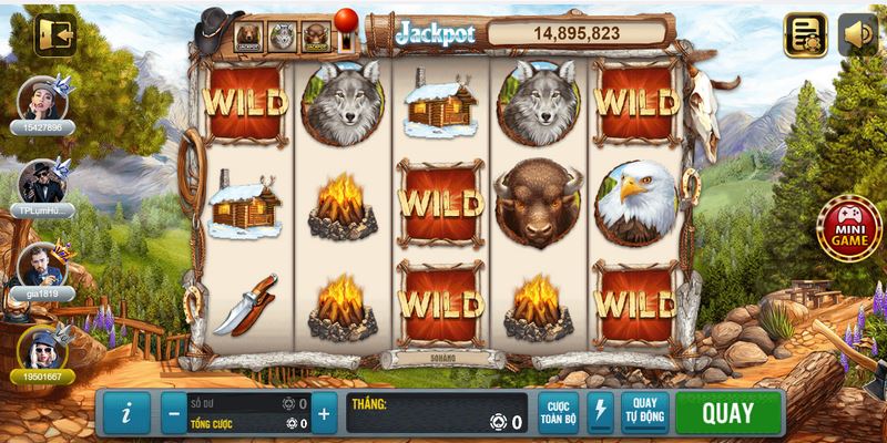 Buffalo valley 68 game bài là một trò chơi quay hũ độc đáo