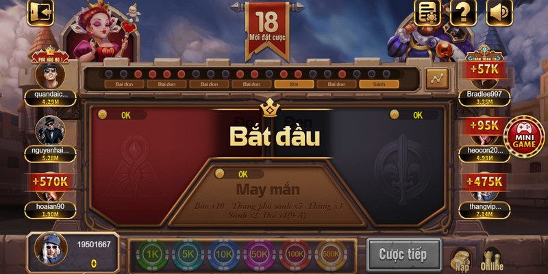 Đại chiến đỏ đen 68 game bài là một trong những trò chơi thú vị