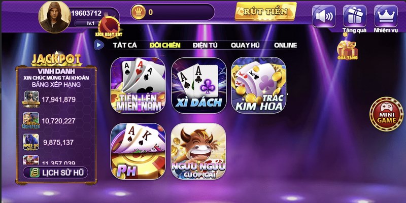 Xì dách 68 game bài là sân chơi hoàn hảo cho tín đồ đỏ đen